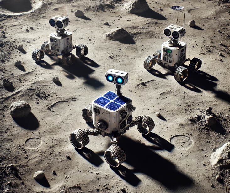 Multi-robot navigation graphic